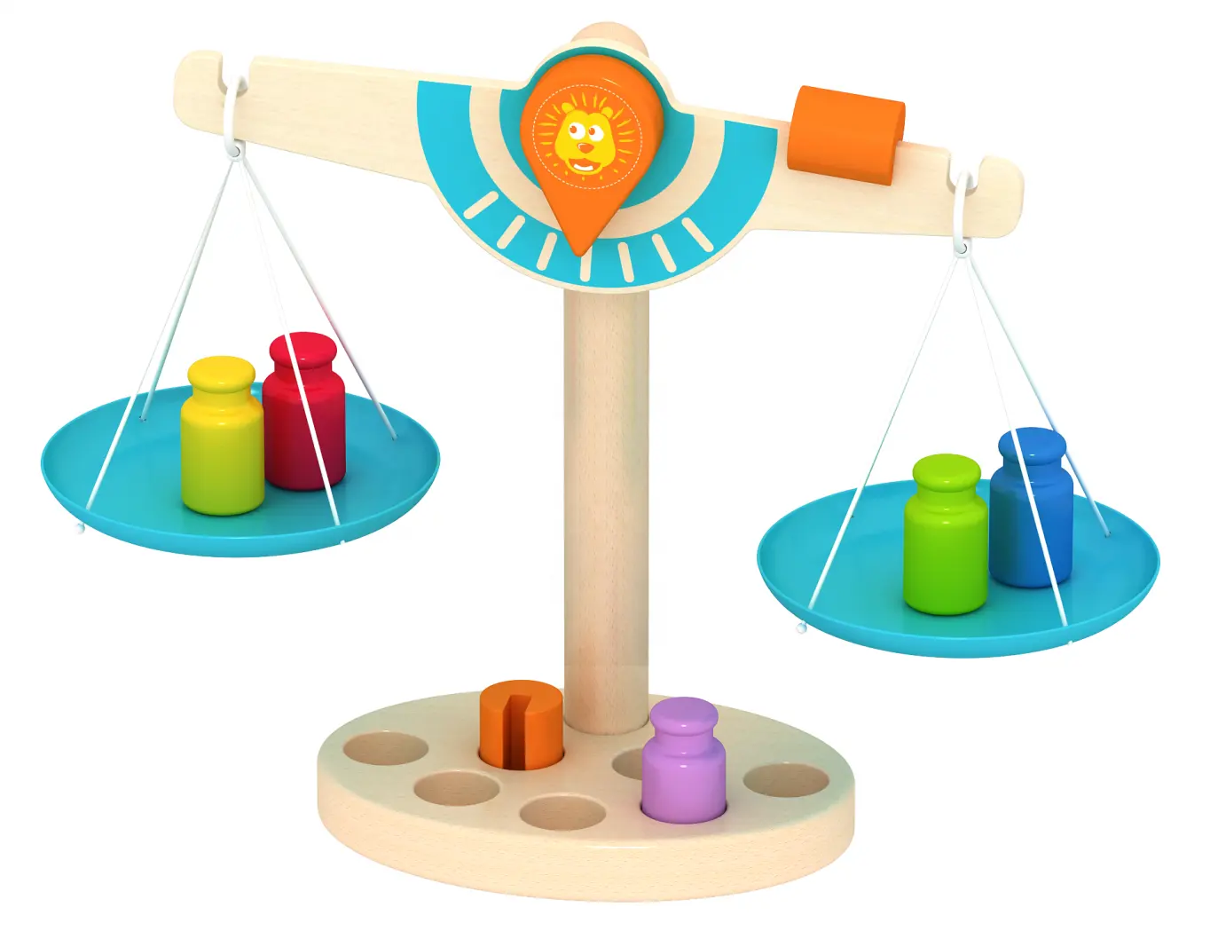 2022 Montessori Toy Wooden My Math Game Scale Spielzeug Pädagogische Montessori für Kinderspiel zeug