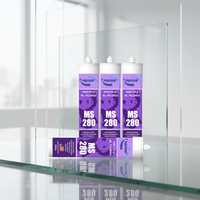 Scellant super résistant à haute adhérence blanc/noir 300 ml, fabrication OEM en Chine, fixe tout