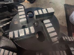 Disque de meulage <span class=keywords><strong>diamant</strong></span>é à dents ondulées de 4 pouces, qualité économique, économique pour la rénovation des sols en béton à domicile - Product Image 2