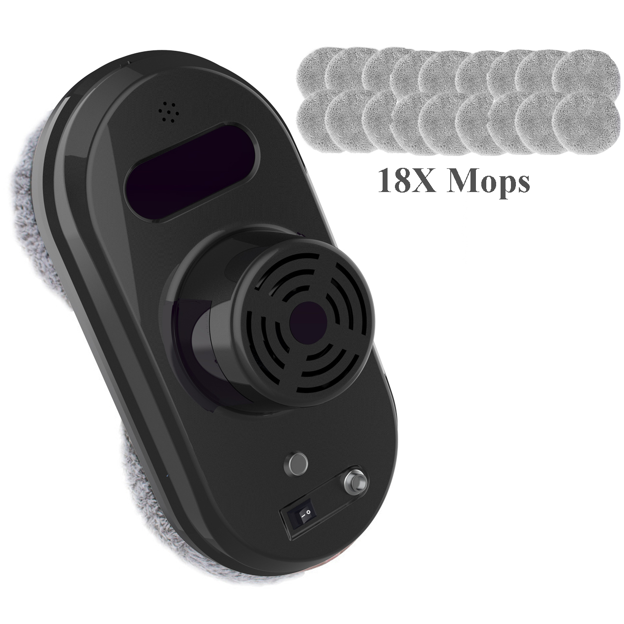 noir avec 18 vadrouilles