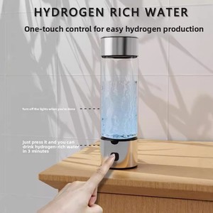 Bouteille Générateur d'<span class=keywords><strong>Eau</strong></span> Hydrogène Portable Électrique SPE <span class=keywords><strong>Alcaline</strong></span> Riche en Hydrogène, Tendance 2026, avec Inhalateur de Gaz et Tasse Intelligente - Product Image 6