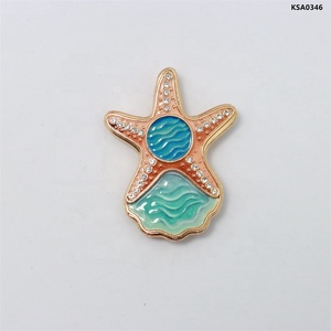 Botones Decorativos de Aleación con Incrustaciones de Ámbar, Modelo Twin Textile Erajes New Amber - Product Image 2