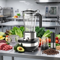 Robot culinaire multifonctionnel 4-en-1 HappyPartner : mixeur, hachoir, blender et machine à smoothies