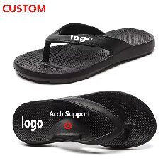 Infradito personalizzabile leggero EVA estivo spiaggia per ciabatte nude zeppa sport ortopedico antiscivolo per matrimonio - Product Image 4