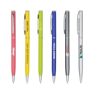 Hot Selling Metal Ballpoint <b>Pen</b> for <b>Pen</b> Promotional Advertising with Custom Logo Laser Carving Multi-color Black Ink - Product Image 2