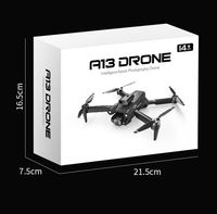 Drone de photographie aérienne A13 avec localisation par flux optique et double caméra haute définition à commutation libre, drone RC