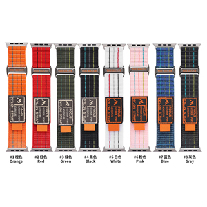 <span class=keywords><strong>Correa</strong></span> Deportiva de Nailon RYB al por Mayor para Relojes <span class=keywords><strong>Apple</strong></span> Series 11 10 9 8 7 6 5 4 de 49mm 45mm 46mm 44mm 42mm 41mm 38mm 42mm - Product Image 6