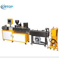 Ligne de granulation par extrusion à double vis parallèle co-rotative CRTOP avec système de refroidissement par eau