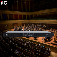 Amplificateur numérique professionnel 4 canaux, multi-zones, haute puissance, amplificateurs audio professionnels pour stades, design portable