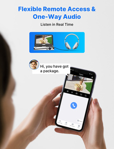 Hiseeu <span class=keywords><strong>Monitor</strong></span> de 10 Pulgadas con Pantalla, 4MP, WiFi para Exteriores, con Audio, Visión Nocturna, Sistema de Cámara de Seguridad CCTV Inalámbrico para el Hogar - Product Image 6