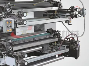 QIANGTUO High Precision Plastic Bags Stack Type Flexo Printing Machine 8 Colors/flexographic Printing Machine