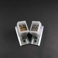 Cordon de verrouillage réglable pour rideau romain, en laiton et PP, design contemporain, blanc, modèle RS4, accessoires pour rideaux