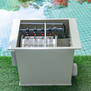 Filtro <span class=keywords><strong>a</strong></span> Tamburo per Laghetto Koi da 10m³, 2600 GPH, Alta Pressione, Pulizia Automatica, Filtro Rotante per Laghetto di Pesci Koi - Product Image 6