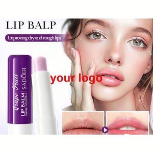 Baume à lèvres transparent SADOER au raisin, hydratant, anti-gerçures, réparateur et embellissant, marque privée - Product Image 1