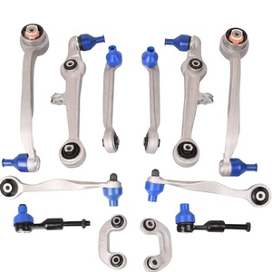 8D0411318 Kit bras de suspension avant 12 pièces Compatible avec 1996-2001 <span class=keywords><strong>Audi</strong></span> A4 1998-2002 <span class=keywords><strong>Audi</strong></span> A6 2000-2002 <span class=keywords><strong>Audi</strong></span> <span class=keywords><strong>S4</strong></span> 1998-200 - Product Image 1