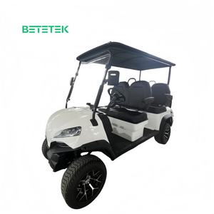 Voiturette de golf électrique à châssis en acier personnalisable, 4 places, certifiée CE GCC EEC pour terrains de golf et routes non publiques - Product Image 2