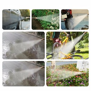 Pistola <span class=keywords><strong>de</strong></span> Agua para Lavado <span class=keywords><strong>de</strong></span> Autos con Boquilla Rociadora, 1000W, Batería <span class=keywords><strong>de</strong></span> Litio, Presión <span class=keywords><strong>de</strong></span> 30 Bares, para Uso Doméstico, Lavadora a Presión con Jabón - Product Image 3
