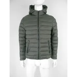 Groothandel Leveranciers Logo Custom Confeccionado Elastische/Stretchy 0 Kasjmier Mannen Puffer Jas Clouseout