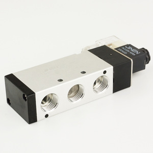 Válvula Solenoide Neumática Jinen 4V410-15 AC220V DC24V, Válvula Piloto de Dos Vías y Cinco Vías para Control de Aire - Product Image 2