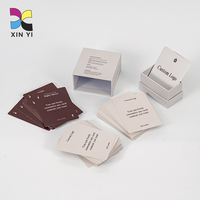 Fabricant de papier personnalisé Impression Adultes Jeu Jeu Groupe Boire Fête Ivre Famille Couple Carte Deck Jeu Boîte Ensembles
