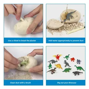Children's Archaeological Excavation Toy Simulation Animal Model Handmade DIY Children's Blind Box Set