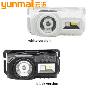 Linterna frontal LED Yunmai XPE, recargable, batería integrada de 650mAh, faro portátil con accesorio magnético y clip para bolígrafo - Product Image 1