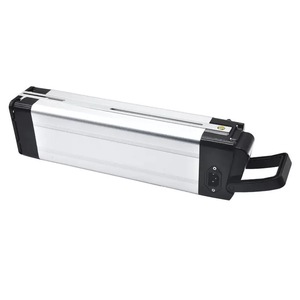 Paquete de Batería de Iones de Litio de 48V 15Ah para Portaequipajes Trasero de Bicicleta Eléctrica, Batería Recargable para E-bike con Pantalla LED BMS y Bloqueo con Llave - Product Image 2