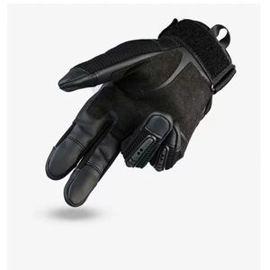 Guanti tattici in gomma anti-impatto per la regolazione del polso antiscivolo antiusura - Product Image 3