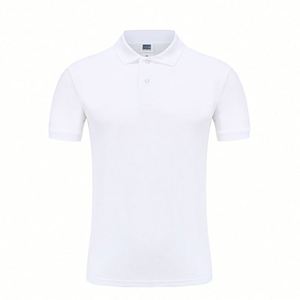 Design Wholesale 100% Cotton Men's for Polo T-Shirt Custom Logo Printing Promotional Jersey Shirt - Product Image 4