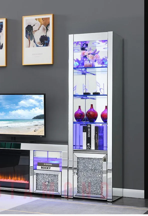 TV Stand With Fireplace