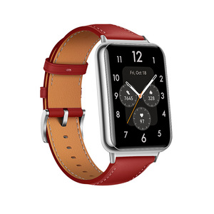Echtes Leder armband für Huawei Watch Fit 4 <span class=keywords><strong>3</strong></span> 2 MEN WOMEN Smart Uhren armband Ersatz Armband Retro Leder armband - Product Image 4