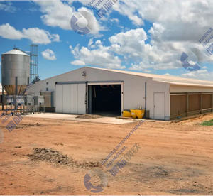 <span class=keywords><strong>Casa</strong></span> de pollo prefabricada de gran capacidad a bajo <span class=keywords><strong>precio</strong></span>, estructuras de acero para aves de corral, edificios agrícolas - Product Image 3