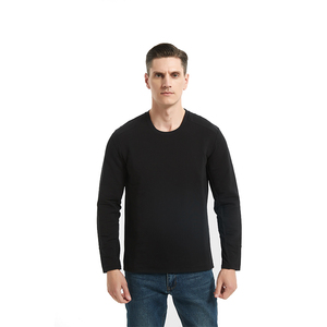 เสื้อยืดสีดำแขนยาวป้องกันการเจาะป้องกันการแทง EN388ไฟเบอร์ครั้งแรก - Product Image 2
