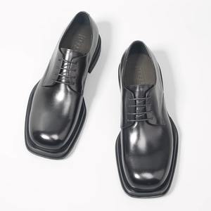 Chaussures en cuir très demandées, style anglais, brogues d'affaires en cuir de vache, chaussures Oxford formelles faites à la main pour hommes, best-seller - Product Image 3