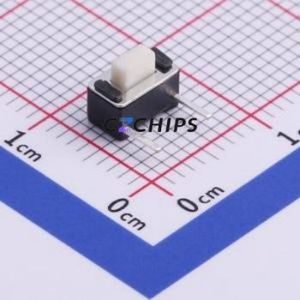 TS-1096B-A2B2-D2 Tactile Switch Switch Single Pole Single Throw Rectangle Button 6mm 3.3mm - Product Image 1