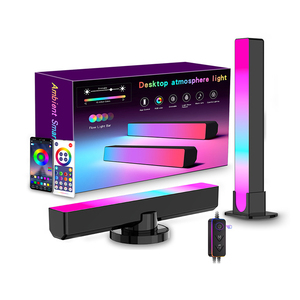 Barre lumineuse intelligente WiFi App RGB RGBIC LED Atmosphère Musique synchronisée Prise en charge du rythme des lumières 12 modes <span class=keywords><strong>TV</strong></span> Mur Ordinateur Salle de jeux Décoration - Product Image 1