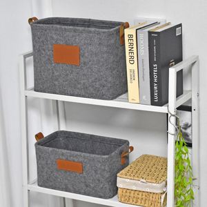 Fábrica BSCI, cesta de almacenamiento de tela de fieltro, cajas organizadoras, organizador de juguetes para guardería - Product Image 4