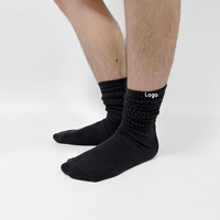 Chaussettes de sport en coton uni, logo personnalisé, universelles pour homme et femme, respirantes et anti-transpiration