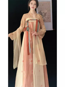 <span class=keywords><strong>Han</strong></span> e Tang Huayun originale Hanfu donna Fuyao nuovo stile intero petto strappata gonna Tang tailleur - Product Image 2