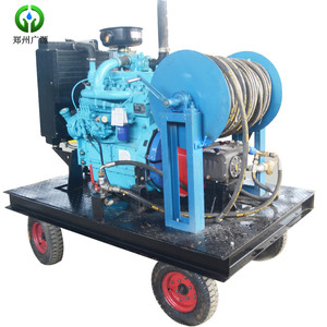 145kw 240bar 170Lpm Motor diésel Tubería de drenaje de alcantarillado más grande Máquina de limpieza de alta presión - Product Image 3