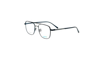 Superovo China Groothandel Modieuze Unisex Vierkante <span class=keywords><strong>Frames</strong></span> Print Transparante Lens Anti-Blauw Lichtgewicht Zwarte Titanium Bril - Product Image 2