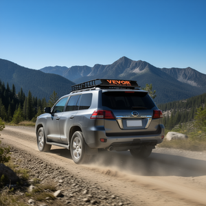 Canasta de carga para techo Vevor de 46x36x4.5 pulgadas con capacidad de 200 libras para SUV, camioneta y automóvil - Product Image 2