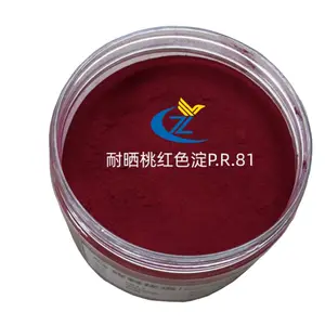 Pigmen organik dispersi yang luar biasa, pigmen organik merah 81 P.R.81 untuk tinta UV