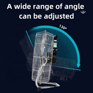 Tầng Fan 16 "18" 20 "inch AC nhà sử dụng công nghiệp mạnh mẽ kim loại tốt nhất cao vận tốc Quạt sàn - Product Image 5