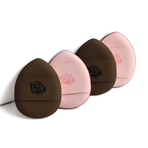 Pinkz Custom 3x4cm Mini houppette à poudre pour les doigts, éponge de <span class=keywords><strong>maquillage</strong></span> lavable, houppette pour anticernes avec étiquette privée personnalisée - Product Image 6