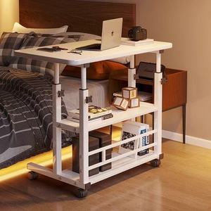 Scrivania per Computer da Casa, Tavolino da Letto per Camera da Letto, Scrivania Semplice per Ufficio, Tavolo Mobile Sollevabile da Comodino - Product Image 1