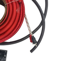 Kit kabel daya sistem Audio mobil, Kit kabel Amplifier 0GA CCA Audio mobil