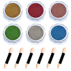 <span class=keywords><strong>Paleta</strong></span> <span class=keywords><strong>de</strong></span> Pigmentos Metálicos para Uñas con Efecto Espejo en 6 Colores, Set <span class=keywords><strong>de</strong></span> Polvo Acrílico con Brillo Degradado para Arte <span class=keywords><strong>de</strong></span> Uñas y Manicura - Product Image 5