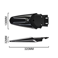 Cache arrière pour Talaria MX3 MX4 en plastique PP, panneau de carrosserie de haute qualité, accessoires améliorés