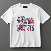 Impression DTF personnalisée en gros, motif Jour de l'Indépendance, transfert thermique à repasser pour vêtements et t-shirts